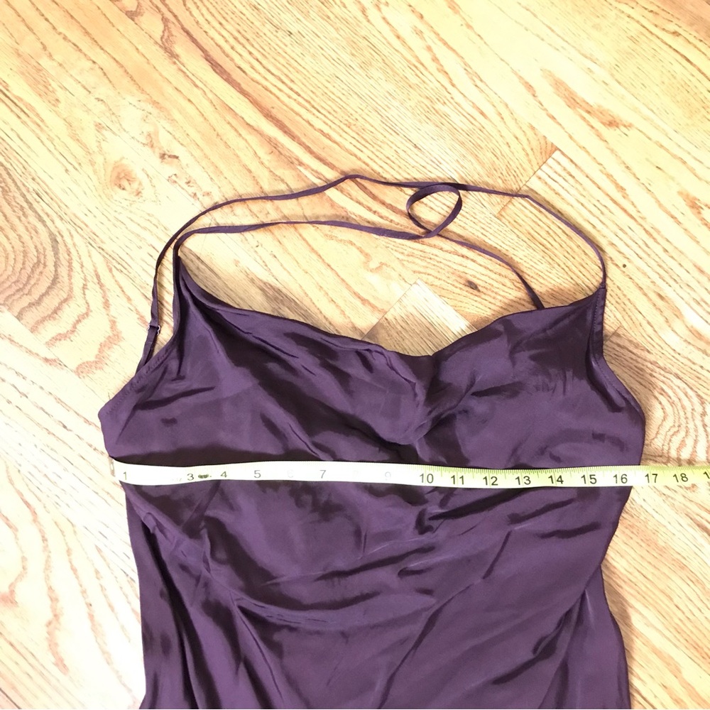 H&M Brown Satin Mini Dress NWT - Picture 3 of 6